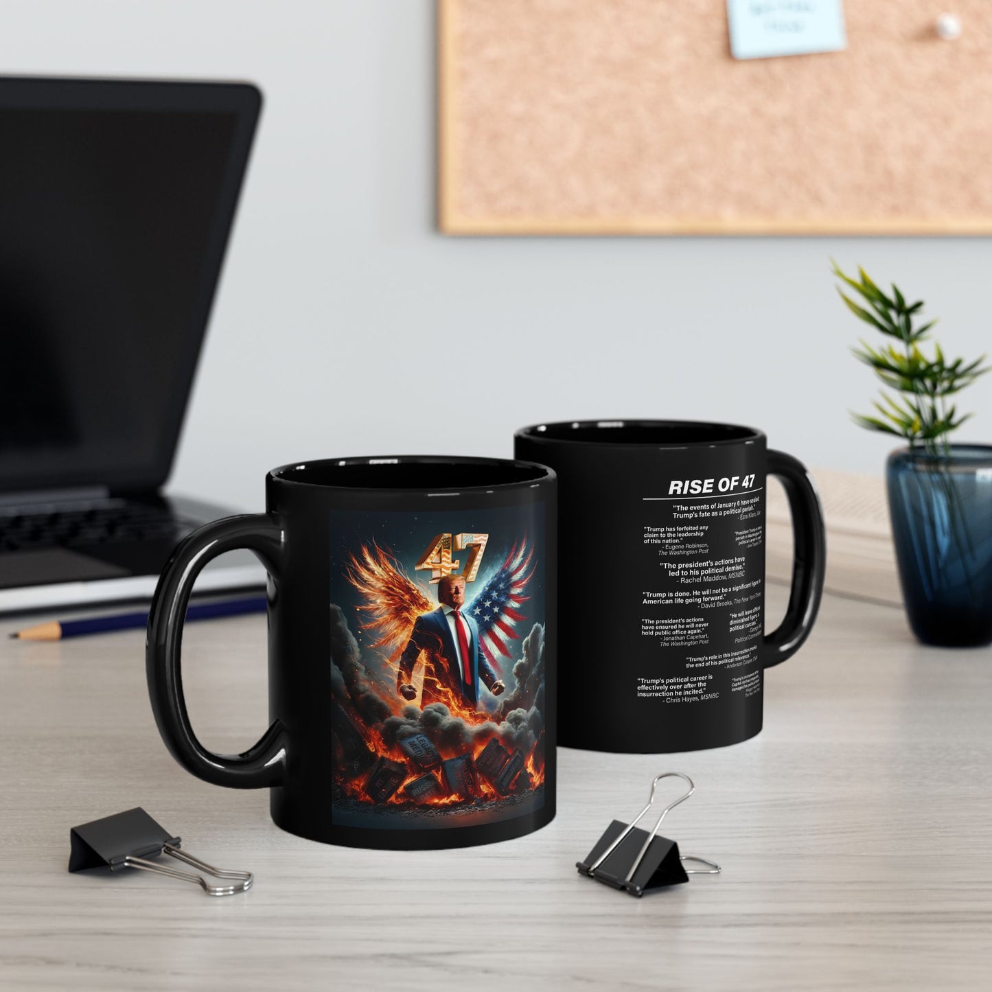 Black Ceramic Mug (11oz, 15oz)