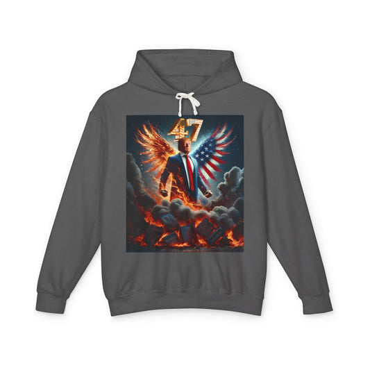 Unisex Lightweight Hooded Sweatshirt
